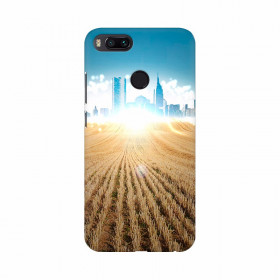 Dropship Wheat Land and city landscapes Mobile case cover