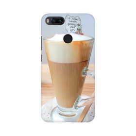 Milk With Cream Greeting Wallpaper Mobile Case Cover