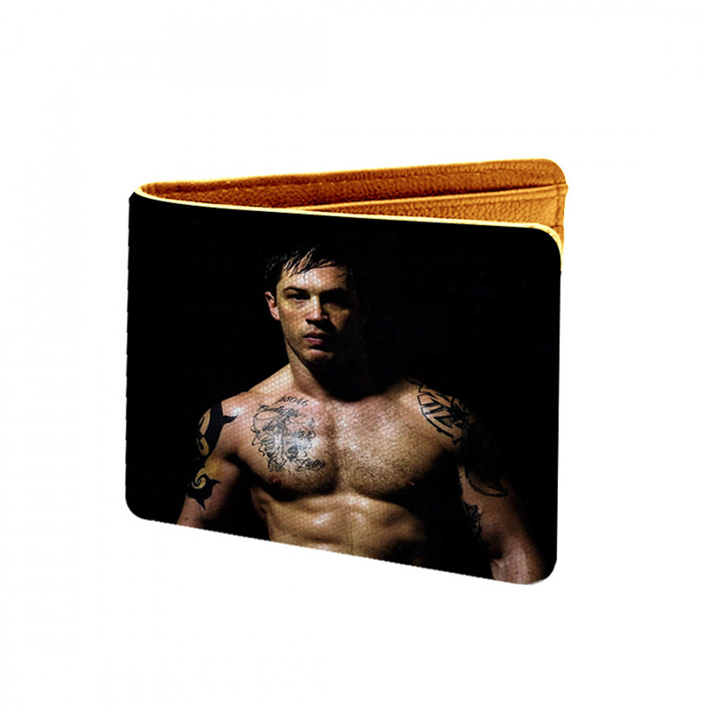 Dropship Tom Hardy Design Black Canvas, Artificial Leather Wallet