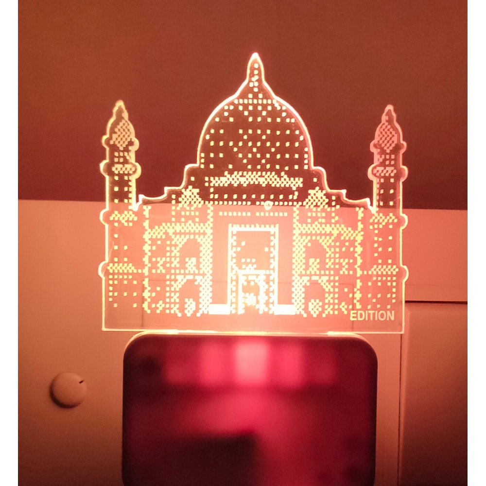Dropship Taj Mahal AC Adapter Night Lamp