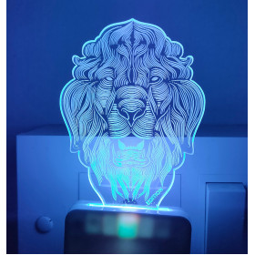 Dropship Big Lion AC Adapter Night Lamp