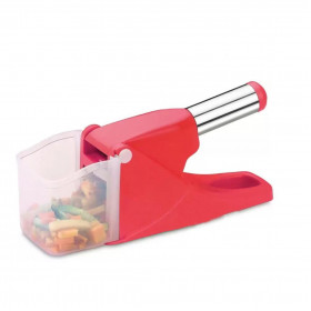 Dropship Virgin Plastic French Fry Chipser, Potato Chipser/Potato Slicer with Container